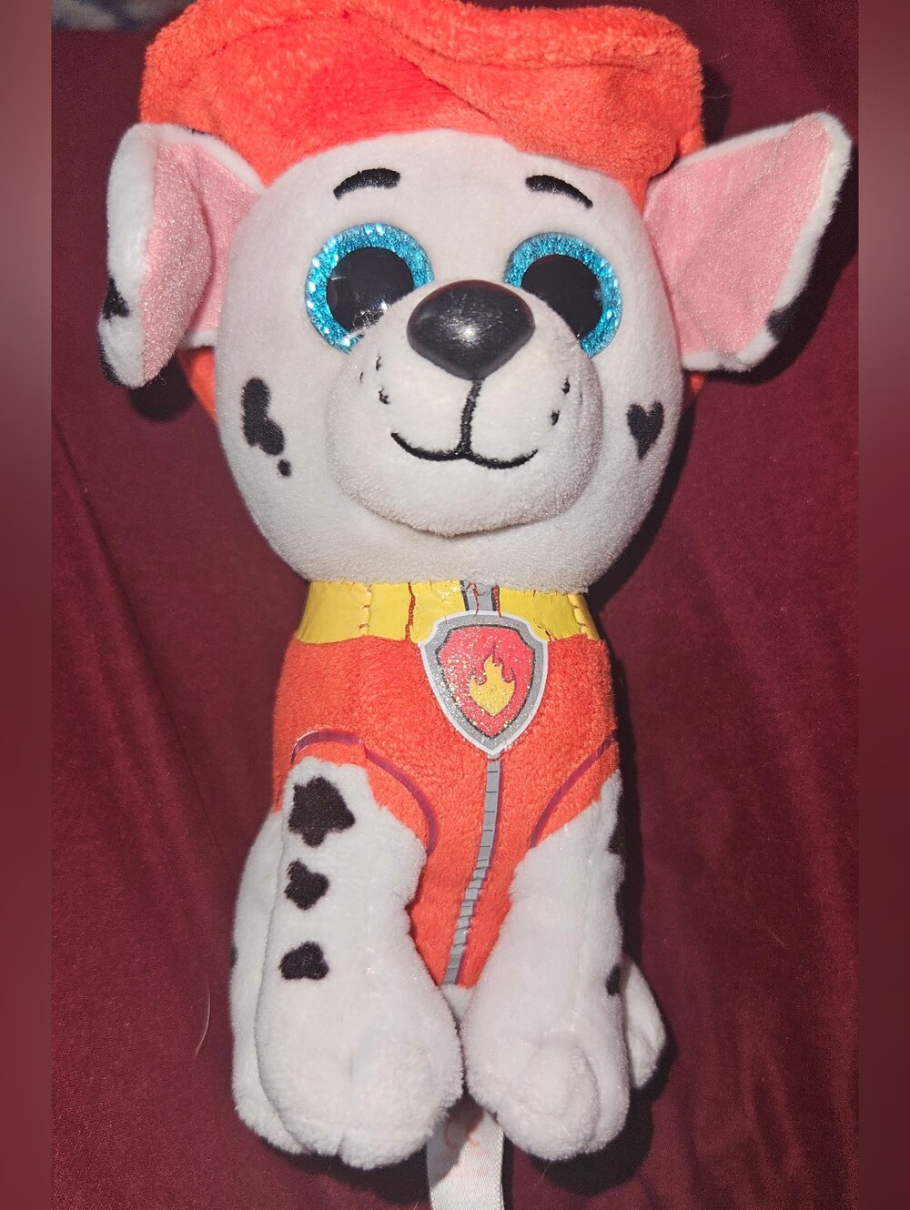 Paw Patrol Marshall Plush Toy in Orange, White and Blue